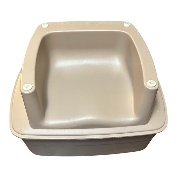 Kids Toddler Vollrath Dual Height Plastic Booster Seat, Contoured Seat - Picture 3 of 6